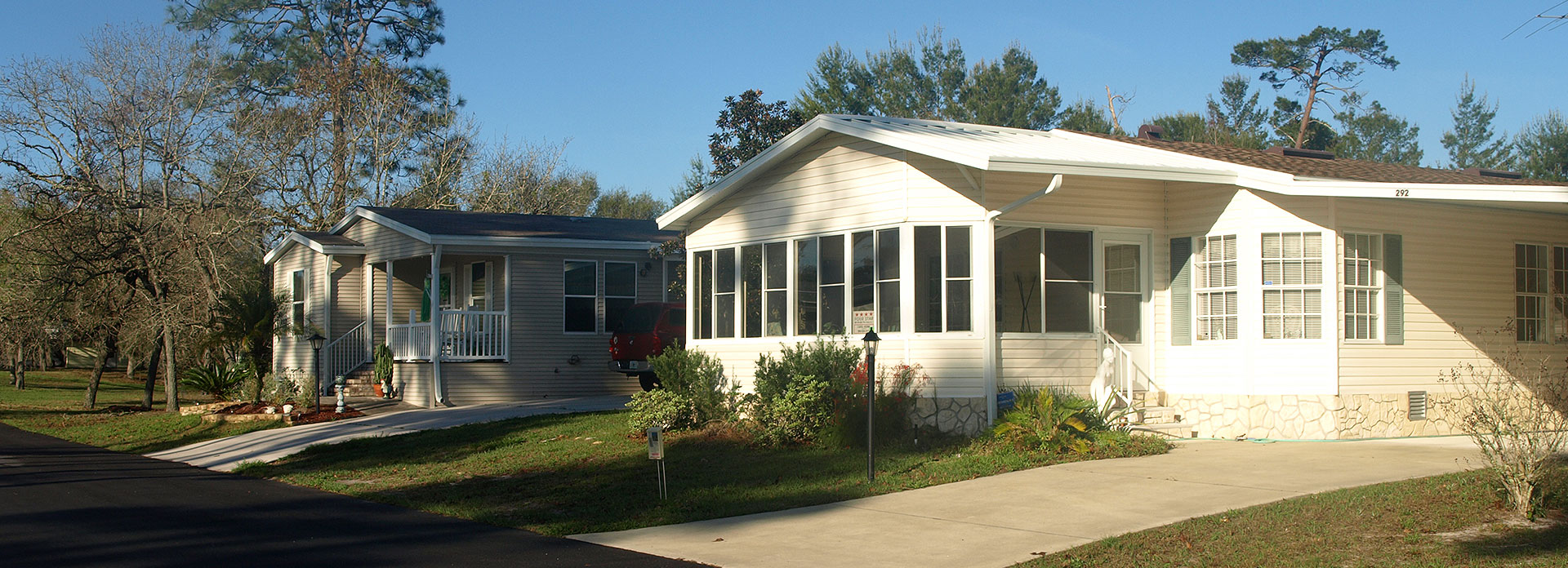 Raintree Village 55+ Mobile Home Community DeLand, Florida